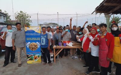 Implementasi IPTEK Tepat Guna: FISIP UNTAG Cirebon Dampingi Warga Olah Limbah Kerang Hijau Jadi Pakan Ikan “POKIJO”